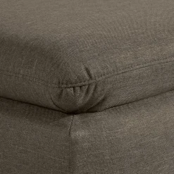 Sessel in Beigegrau und Nussbaum - Abecra