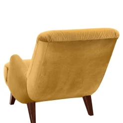 Sessel in Gelb und Nussbaum Braun - Nikaragva