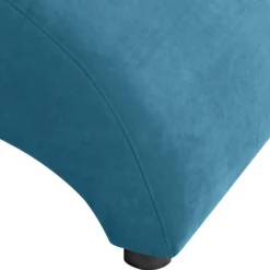 Sessel in Petrol Veloursbezug - Frunz