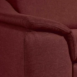 Sessel in Rot und Nussbaum Braun - Capital