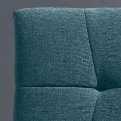 Sessel mit Schlaffunktion in Petrol & Alu - Samuele