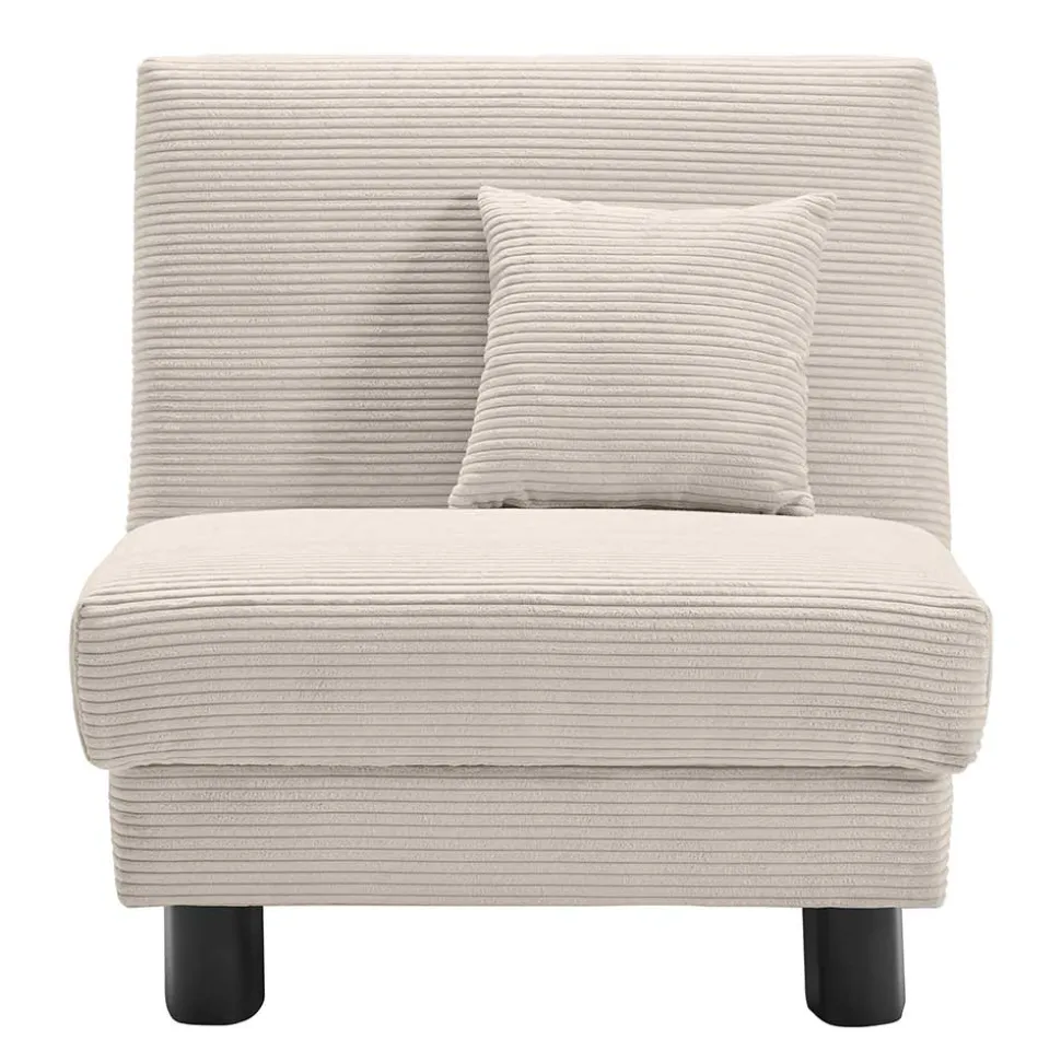 Sessel mit Schlaffunktion in Beige - Samurai