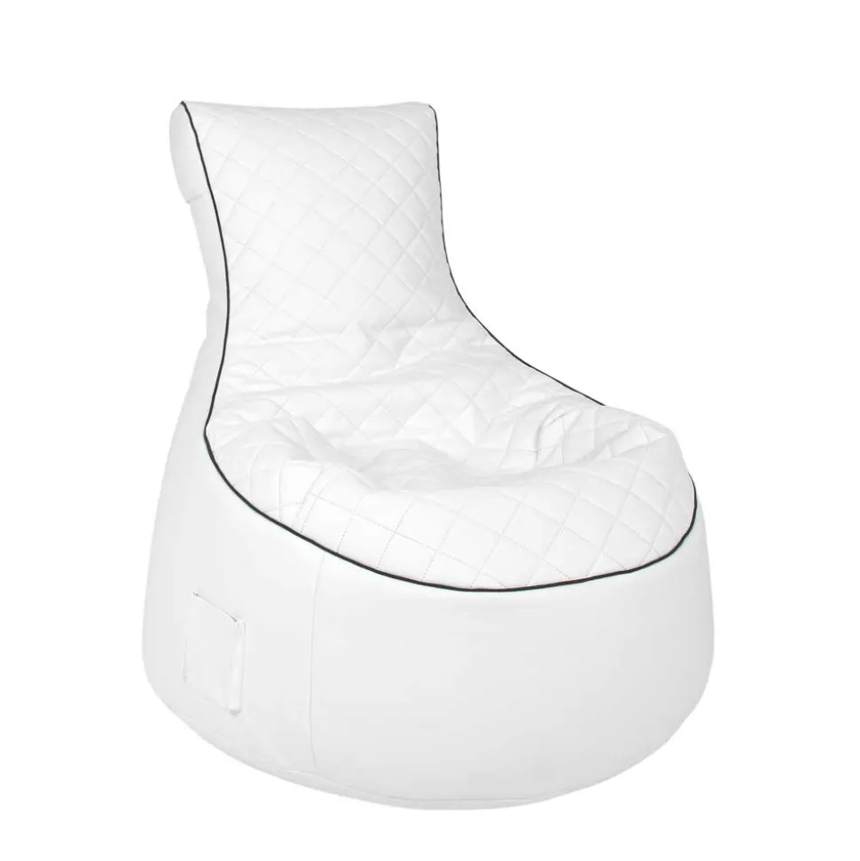 Sessel Sitzsack Mars in Weiß
