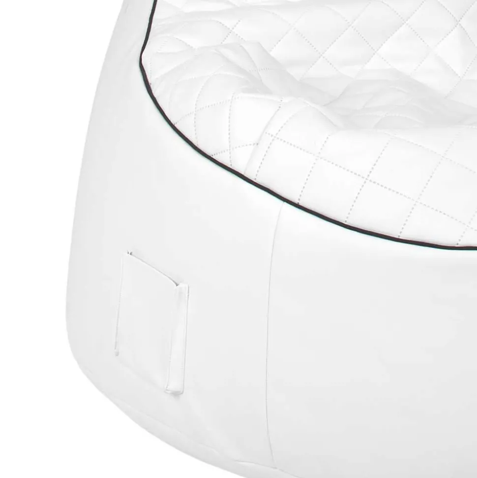 Sessel Sitzsack Mars in Weiß