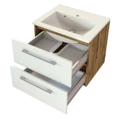 Set Badezimmer-Möbel Programm - Yazemina (fünfteilig)