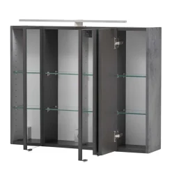 Set Badezimmermöbel stehend oder hängend - Dastroz (dreiteilig)