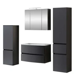 Set Badmöbel hängend oder stehend - Natarivos (vierteilig)