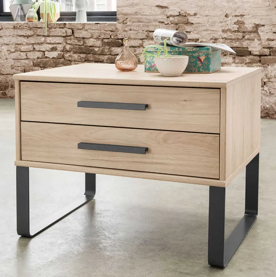 Set Bettanlage mit LED Beleuchtung - Licruva (dreiteilig)