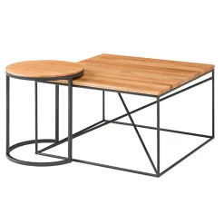 Set Couchtisch & Beistelltisch - Castania (zweiteilig)