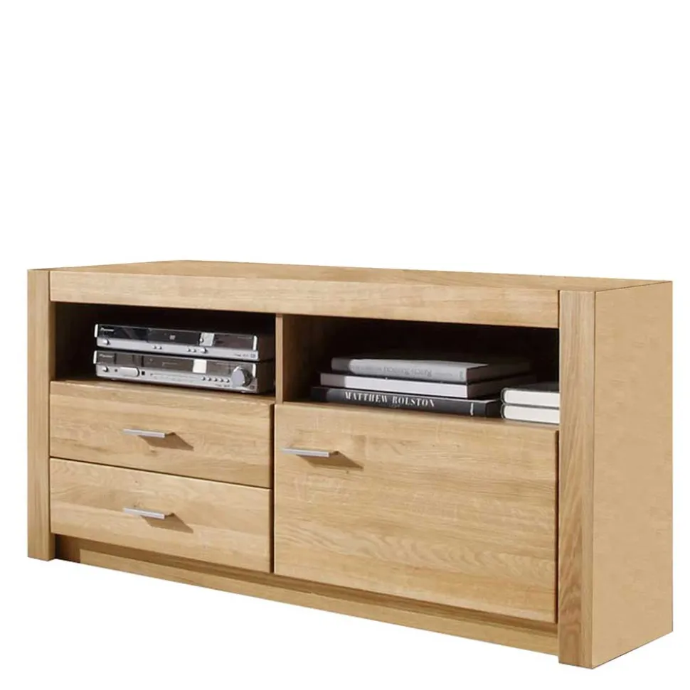 Set Design Wohnwand aus Asteiche - Landuva (vierteilig)