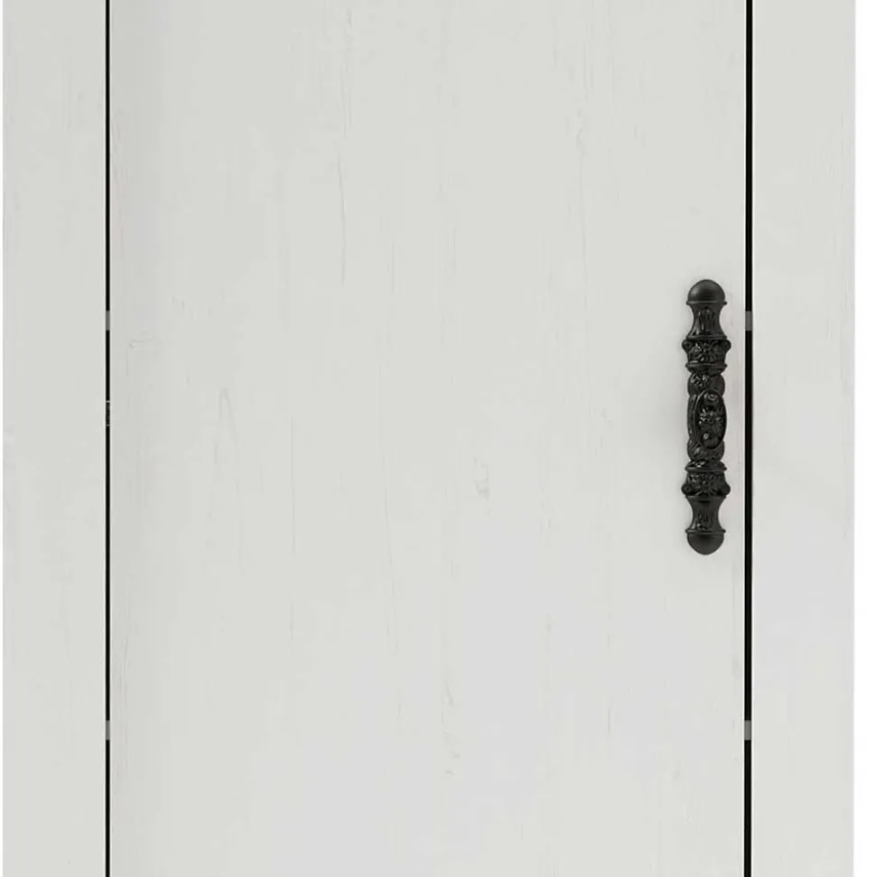 Set Dielen Ausstattung mit Schrank - Nedita (dreiteilig)