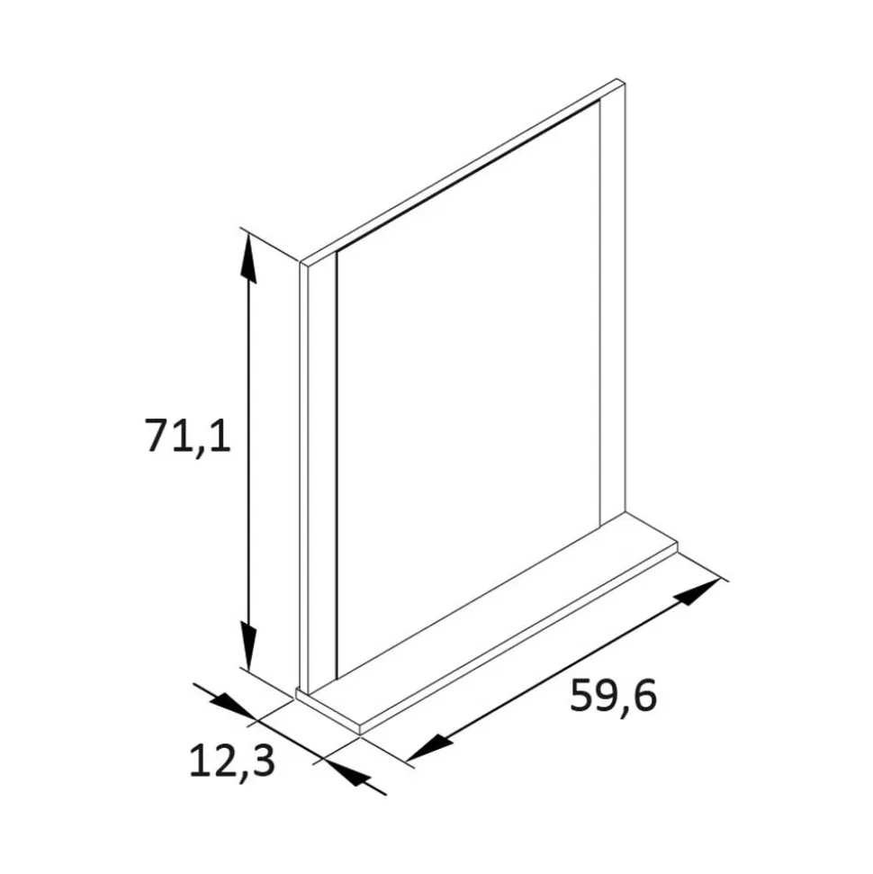 Set Dielenmöbel in Graugrün - Velmarun (vierteilig)