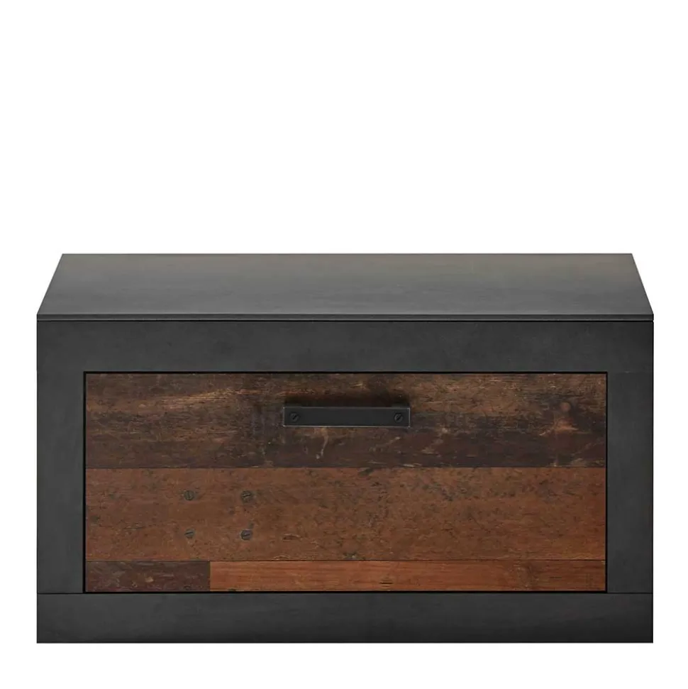 Set Dielenmöbel in Holz Antik - Timuras (dreiteilig)