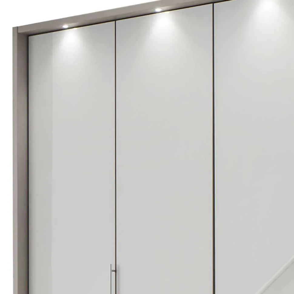 Set Doppelbett & Schrank - Nino (vierteilig)