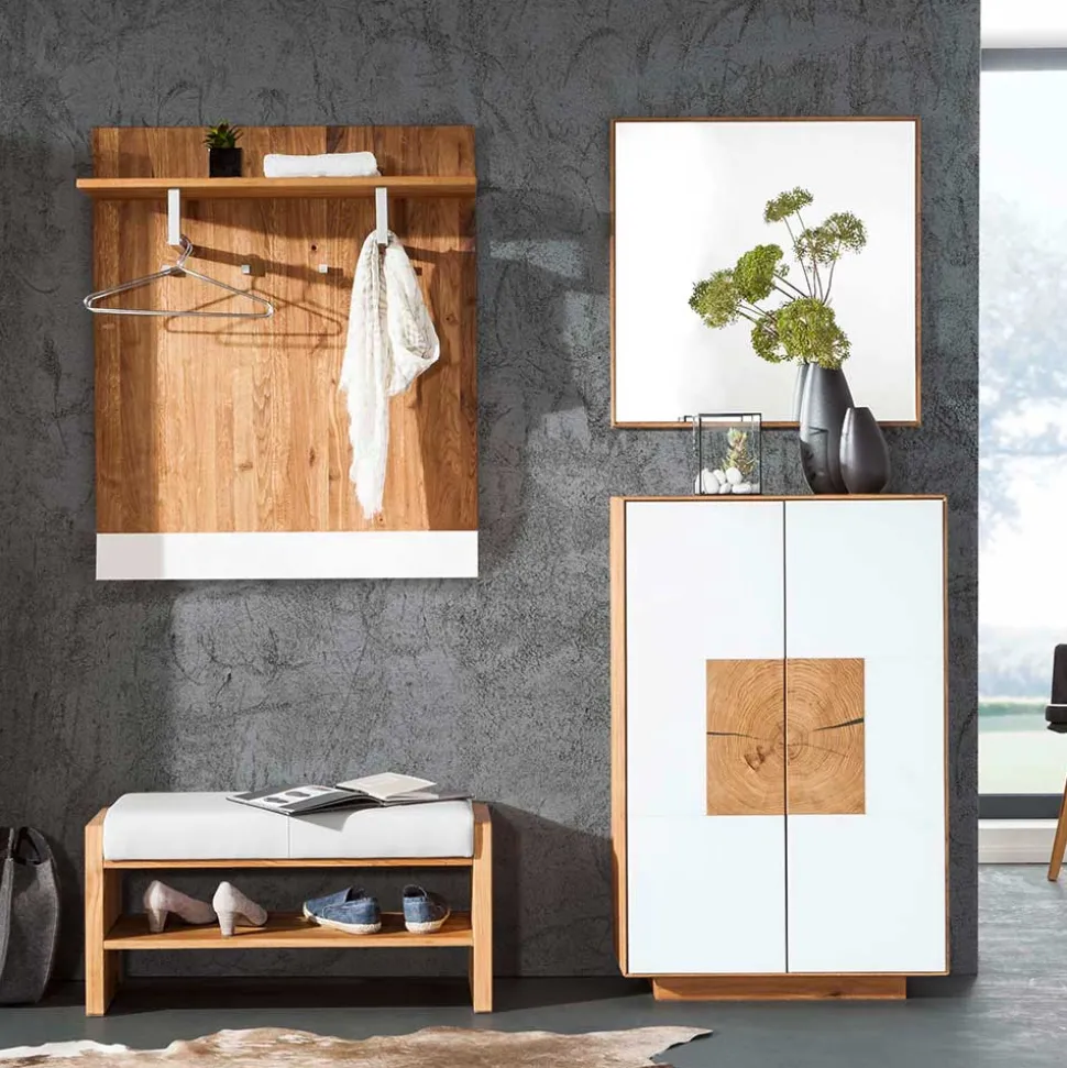 Set Flur Designmöbel zweifarbig - Mandrey (vierteilig)