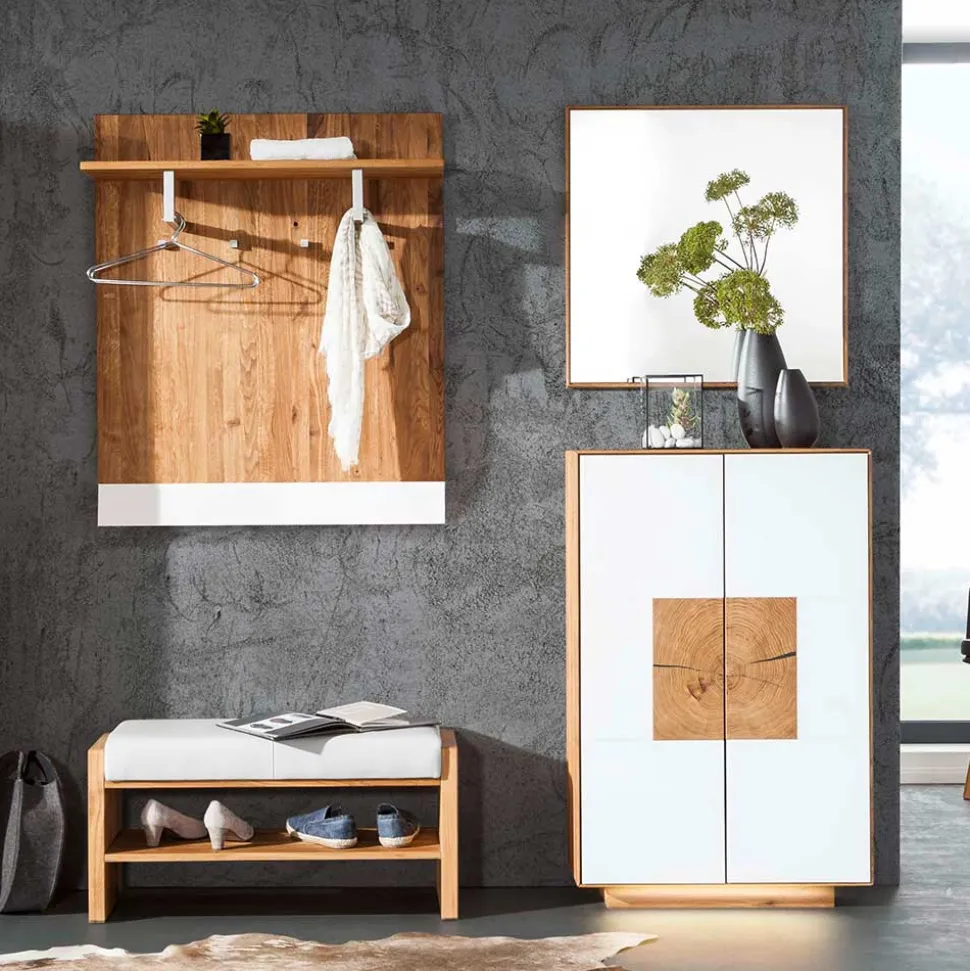 Set Flur Designmöbel zweifarbig - Mandrey (vierteilig)