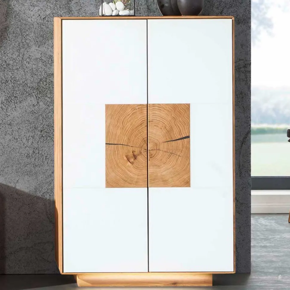 Set Flur Designmöbel zweifarbig - Mandrey (vierteilig)