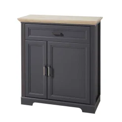 Set Flurmöbel in Dunkelgrau & Eiche - Thumbs (vierteilig)