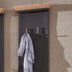 Set Flurmöbel in Dunkelgrau & Eiche - Thumbs (vierteilig)