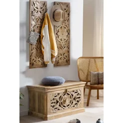 Set Garderoben Möbel im Boho Style - Runiasa (dreiteilig)