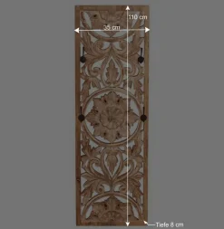 Set Garderoben Möbel im Boho Style - Runiasa (dreiteilig)