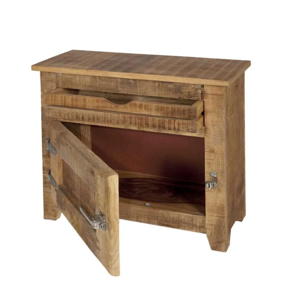 Set Holz Badmöbel im Shabby Chic - Suennas (dreiteilig)