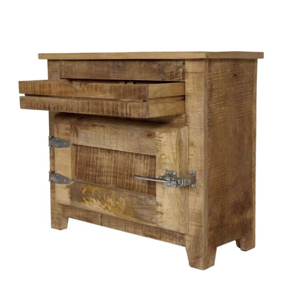 Set Holz Badmöbel im Shabby Chic - Suennas (dreiteilig)