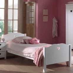 Set Jugendzimmer Einrichtung Grandory in Weiß (dreiteilig)