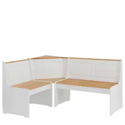 Set Landhaus Eckbank & Tisch - Lilien (zweiteilig)