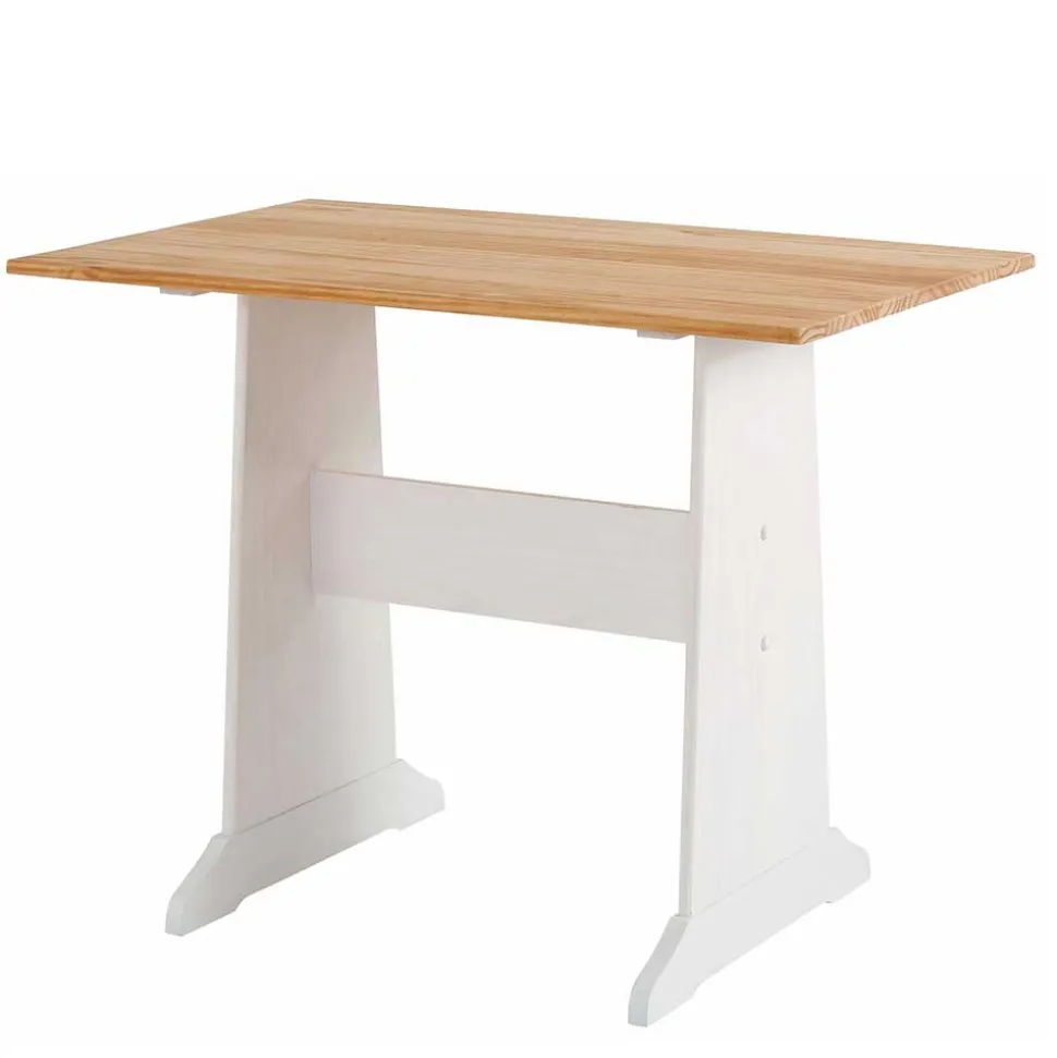 Set Landhaus Eckbank & Tisch - Lilien (zweiteilig)