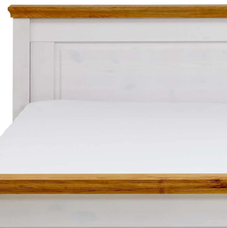 Set Landhausbett & Nachtschränke - Sibiuta (dreiteilig)