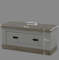 Set Möbel für Diele komplett - Nedita (fünfteilig)