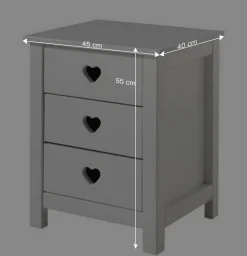 Set Möbel Grandory fürs Jugendzimmer (fünfteilig)