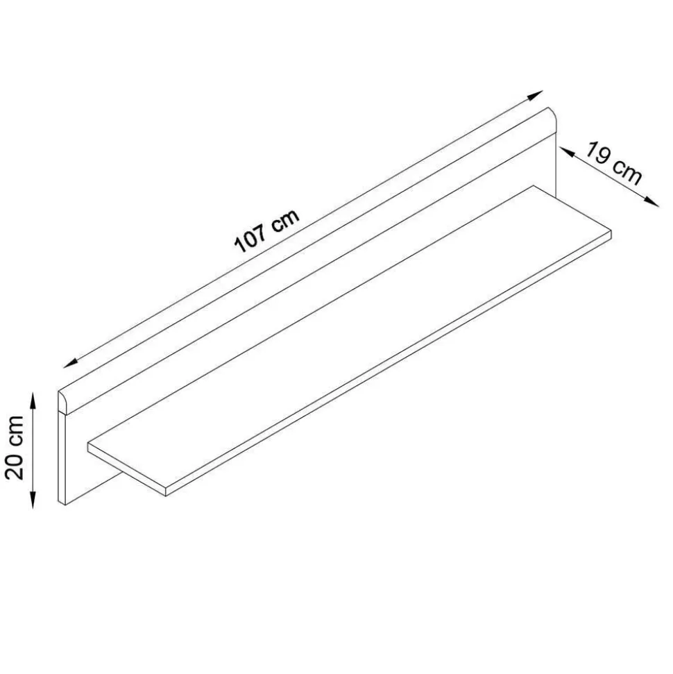Set Skandi Möbel fürs Wohnzimmer - Cablos (vierteilig)