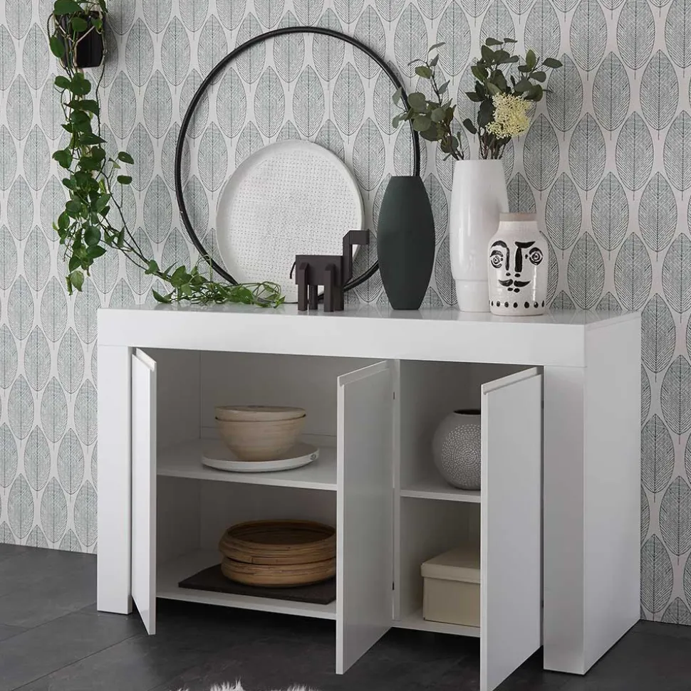 Set TV Lowboard & Regal & Sideboard - Mikes (dreiteilig)