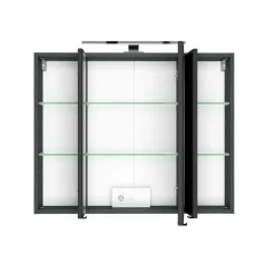 Set Waschplatz mit LED Spiegelschrank - Endely (zweiteilig)