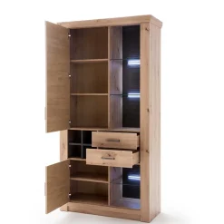 Set Wohnmöbel in Dekor Eiche - Wykina (vierteilig)