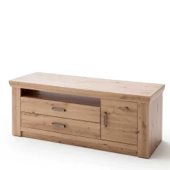 Set Wohnmöbel in Dekor Eiche - Wykina (vierteilig)