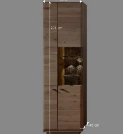 Set Wohnzimmermöbel Wohnwand - Cassna (dreiteilig)