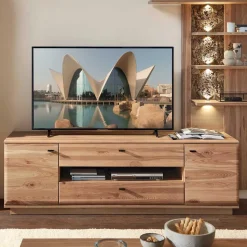 Set Wohnzimmermöbel Wohnwand - Cassna (dreiteilig)