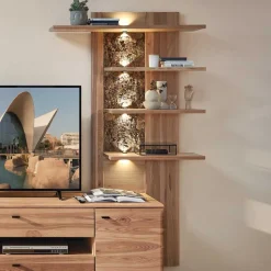 Set Wohnzimmermöbel Wohnwand - Cassna (dreiteilig)