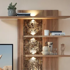 Set Wohnzimmermöbel Wohnwand - Cassna (dreiteilig)