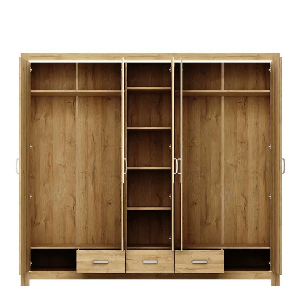 Set 180x200 Bett & Schrank - Fagason (vierteilig)