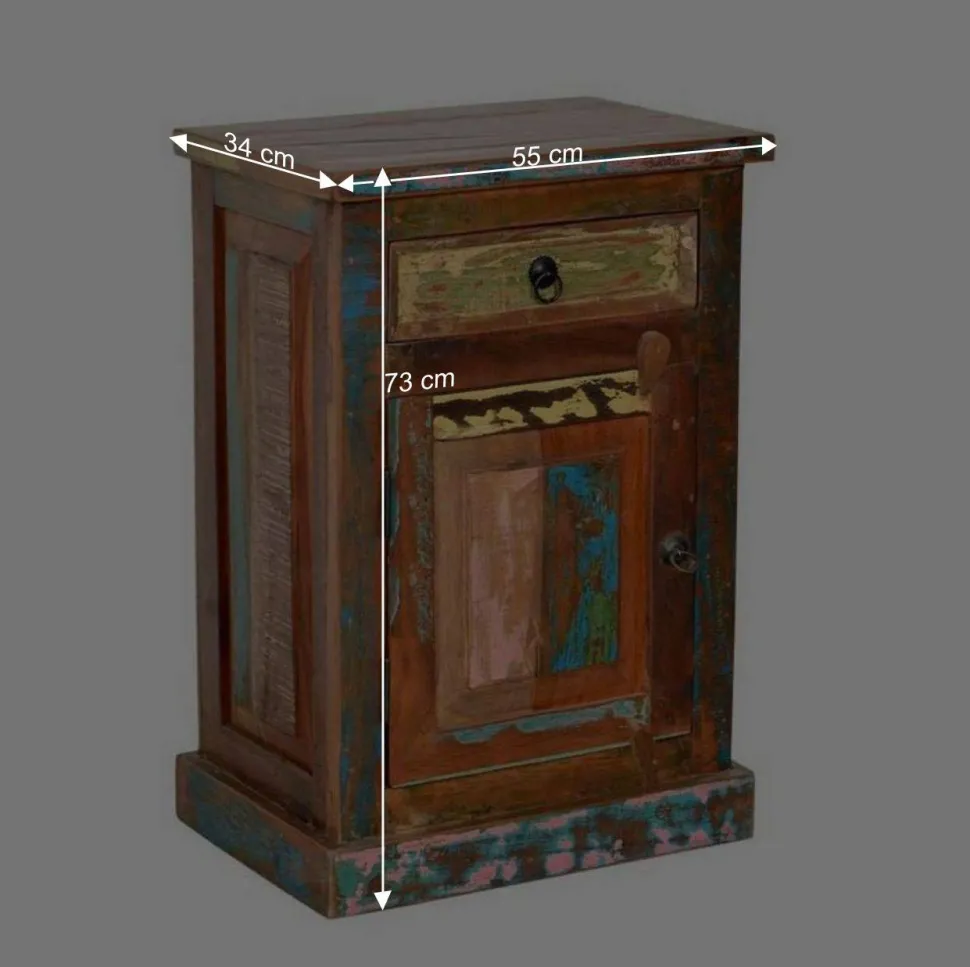 Shabby Bad Kombination in Bunt - Jamaica (vierteilig)