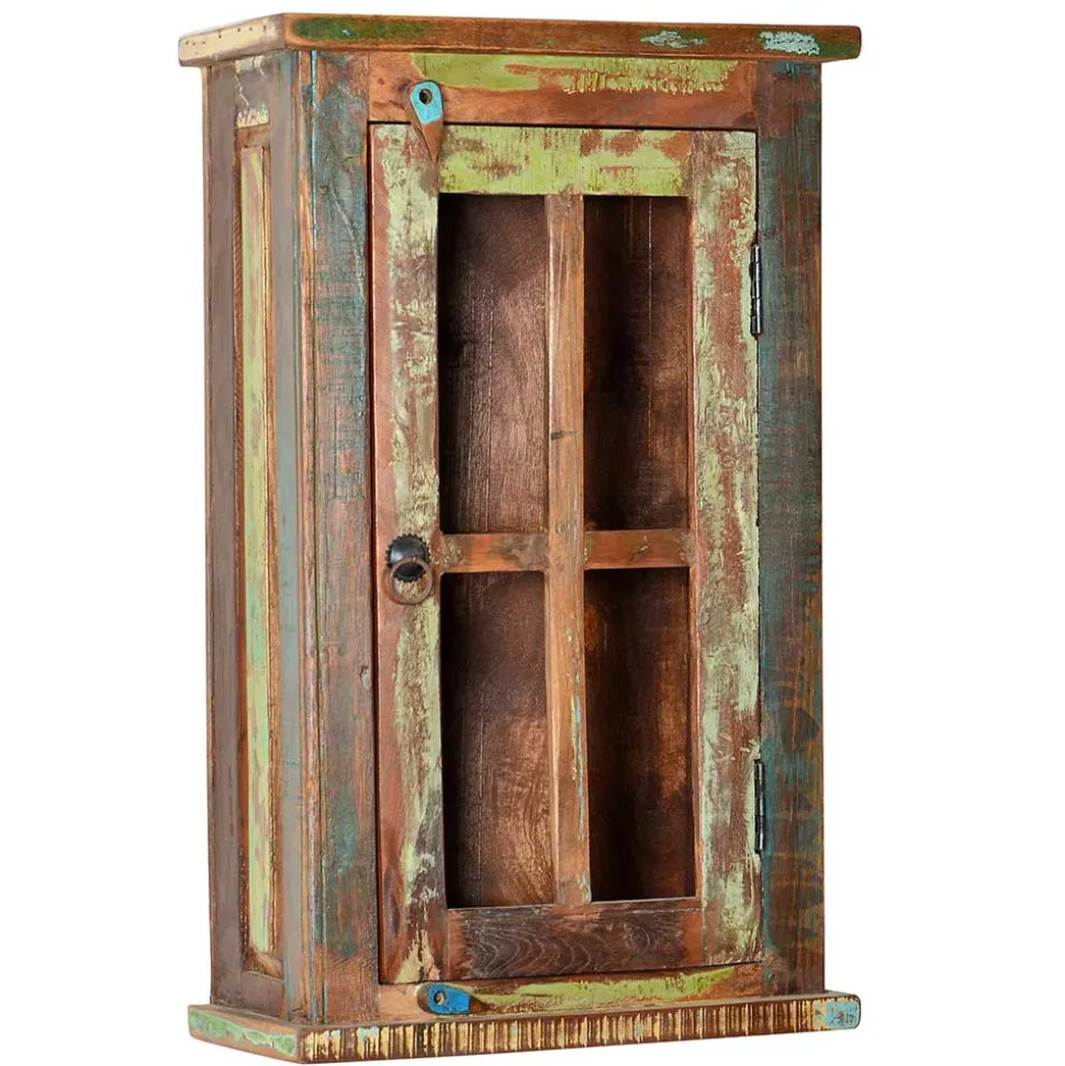 Shabby Badmöbel aus Recyclingholz - Jamaica (fünfteilig)