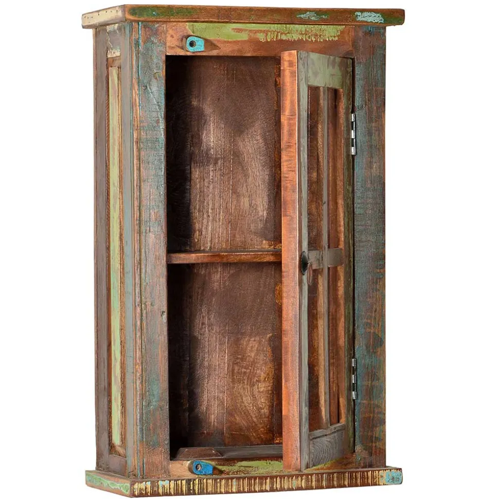 Shabby Badmöbel aus Recyclingholz - Jamaica (fünfteilig)