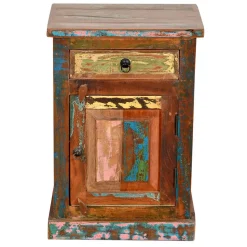 Shabby Badmöbel aus Recyclingholz - Jamaica (fünfteilig)