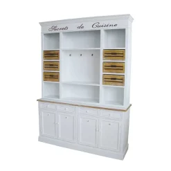 Shabby Buffetschrank Calavon in Weiß