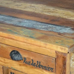 Shabby Chic Couchtisch mit Industry Flair - Vatrima