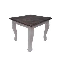 Shabby Chic Couchtisch Pascan in Weiß Grau